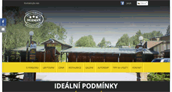 Desktop Screenshot of pension-herman.cz